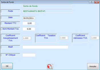 Sortie de fonds